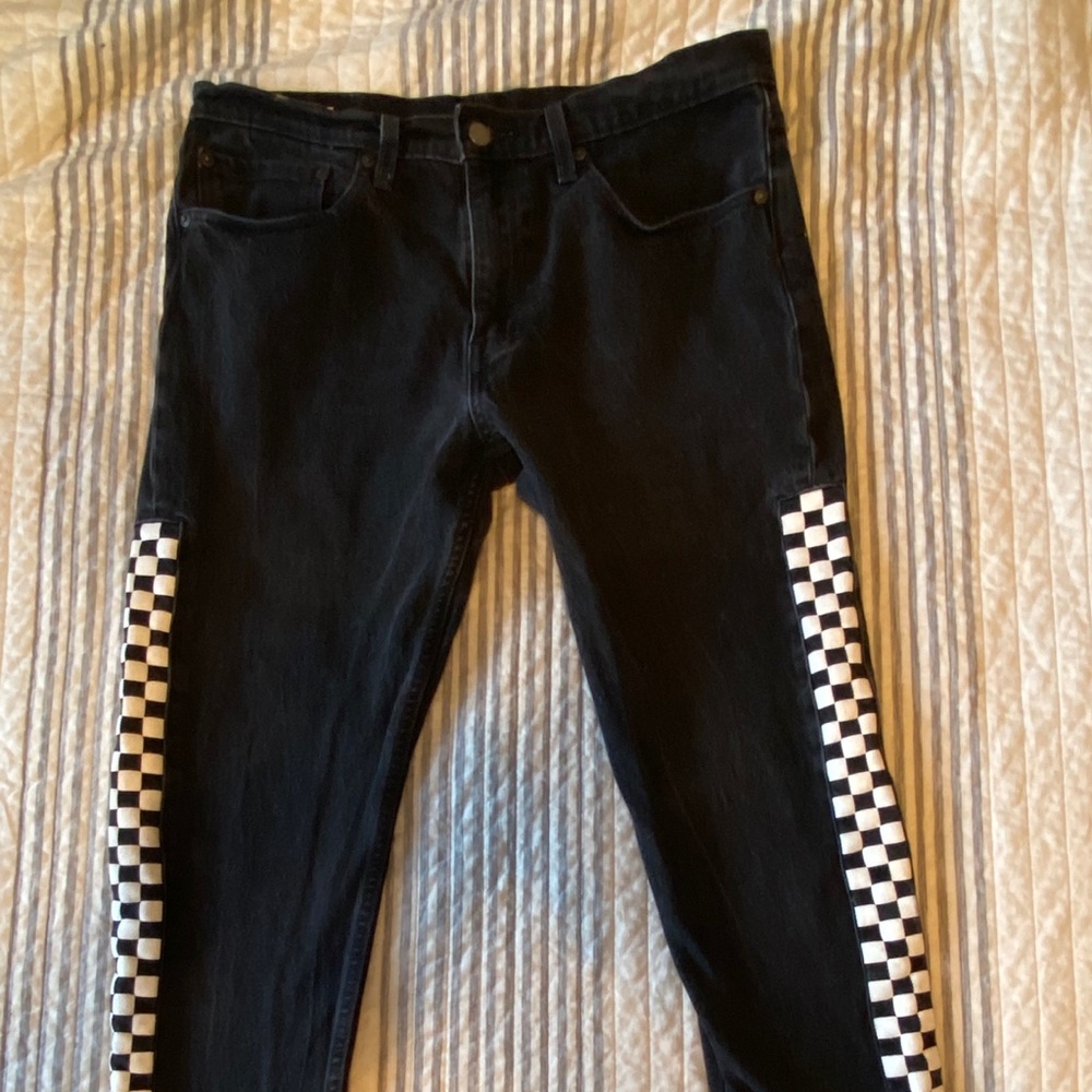 VINTAGE LEVI CHECKERED JEANS